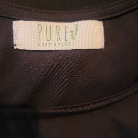 PURE Suzy Shier Back Short Sleeve Top M - Picture 6 of 6